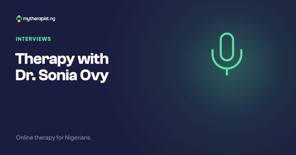 Therapy with Dr. Sonia Ovy